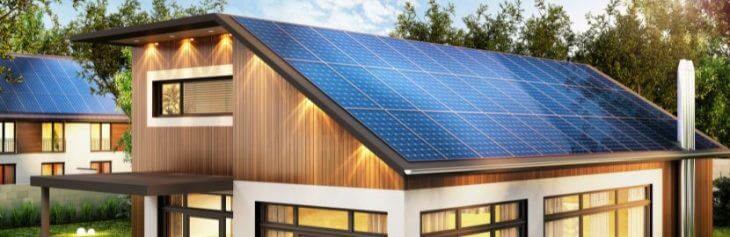 Instalación energía solar vivienda unifamiliar